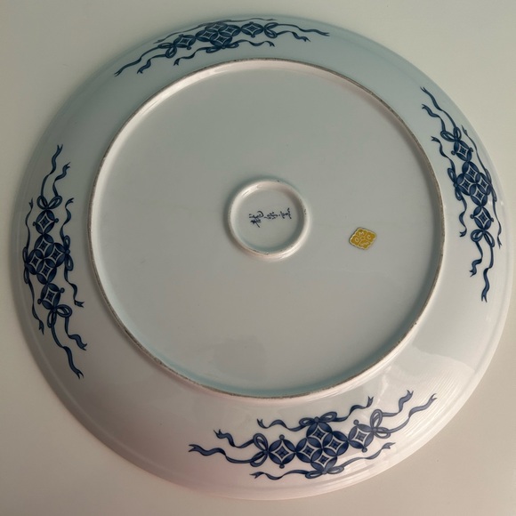 Vintage OMC Japanese Floral Plate - Picture 3 of 7